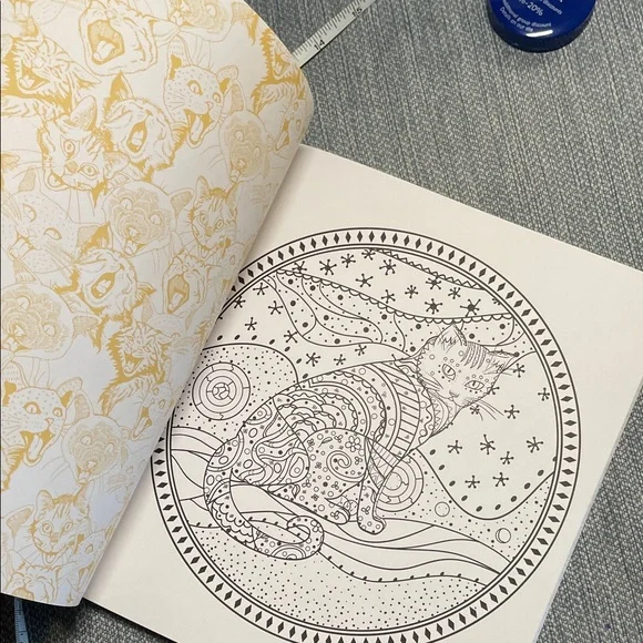 Creative Cats Adult Coloring Book for Cat Lovers - Picture 7 of 7
